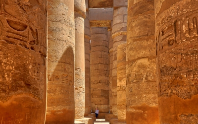 Karnak i świątynia Hatszepsut, Egipt, 2018