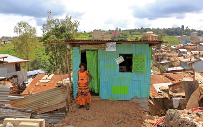 Kibera Slum 5, Nairobi, Kenia, 2016