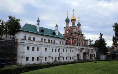Klasztor Novodevichy, Moskwa, Rosja, 2015